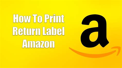 How to Print Return Label Amazon: A Journey Through Digital Convenience and Unrelated Musings