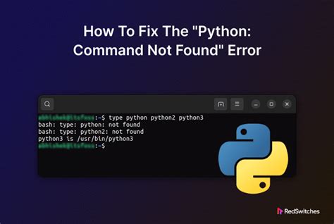 poetry command not found: What does this error mean in the context of Python projects?