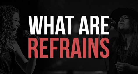 refrain definition in music: The role of the refrain in enhancing emotional impact through repetition and variation.